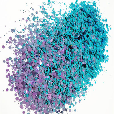 Cosmetic Chameleon Glitter Nails Decoration for Chinese Year Occasion Shifting Color Glitter Mixes