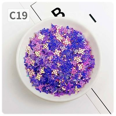 DIY Craft Embellishments Hollow Four Pointed Star Sequins in Mixes and Customized Shape