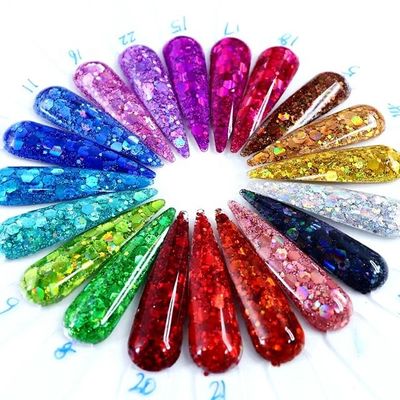 Craft and Christmas Item Type Indoor Christmas Decoration Chunky Glitter Mixes in Bulk