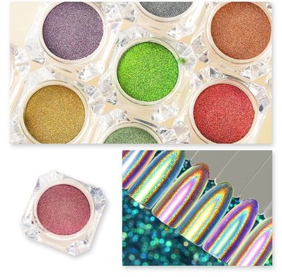 OEM/ODM Yes. Holographic Nail Powder for Poleyster Nails High Standar