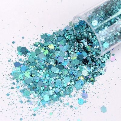 Print Method 1 color Custom Glitter Jar Eco-Friendly Holographic Glitter for Nails Jar Glitter Packing