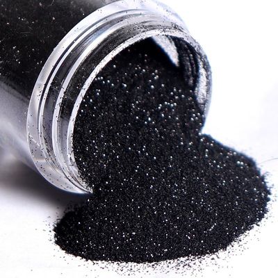OEM Yes 10ml Bottle Winter Nail Art White Glitter Transparency Glitter DIY Nail Shine Glitter Dust Powder