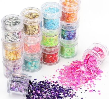 BILING BILING Polyester Unicorn horse glitter shape Eco-friendly Glitter Noctilucence Ultimate Glow in the Dark Glitter