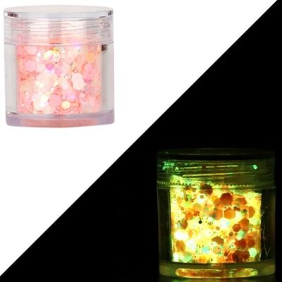 BILING BILING Polyester Unicorn horse glitter shape Eco-friendly Glitter Noctilucence Ultimate Glow in the Dark Glitter