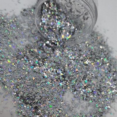 Polyester Resistant Solvent Irregular Bulk Glitter Fragment Glitter Cut Flakes Nail Art Supplies for Mother's Day Ramadan