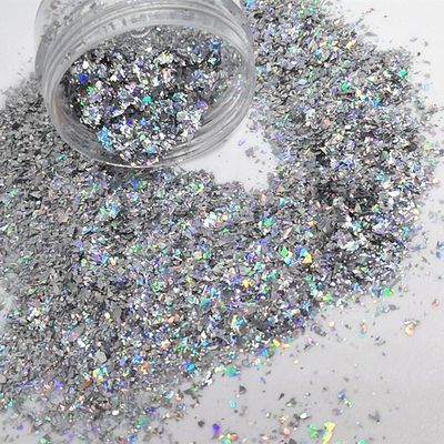 Polyester Resistant Solvent Irregular Bulk Glitter Fragment Glitter Cut Flakes Nail Art Supplies for Mother's Day Ramadan