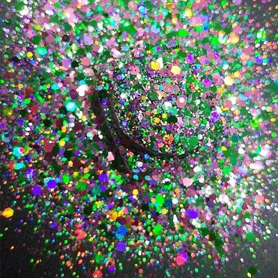 1 Kilogram /bags Mixes of Chunkie Glitters Polyester Mixed Glitter for Christmas Occasion Custom Chunky Glitter DIY