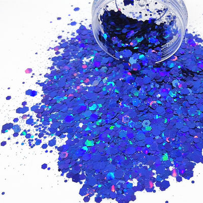 RAMADAN Occasion Advantage Bulk Eco-friendly Holographic Chunky Mixed Glitter for Craft Polyester Glitter Powder