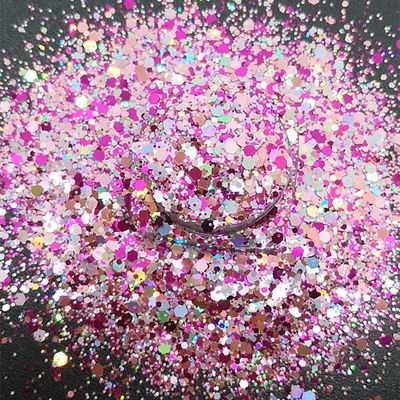 Christmas Item Type craft Recollections Mix Chunky Glitter Colorful Polyester Glitter for Excellent Nail Art Effect