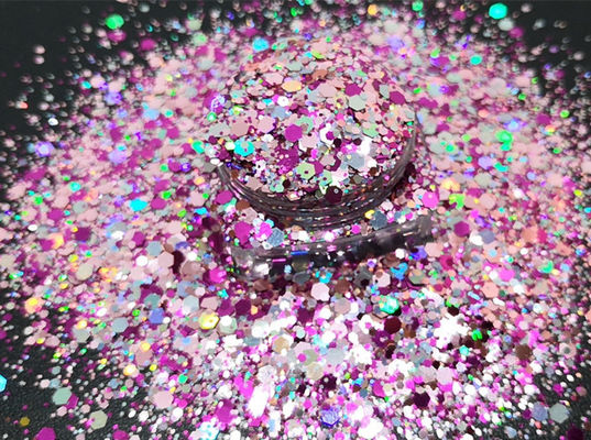 Christmas Item Type craft Recollections Mix Chunky Glitter Colorful Polyester Glitter for Excellent Nail Art Effect