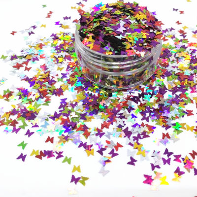 Add a Touch of Glam to Your Nails with Multi Colors Butterfly Glitter Mix Other Holiday Supplies