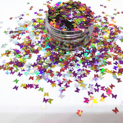 Add a Touch of Glam to Your Nails with Multi Colors Butterfly Glitter Mix Other Holiday Supplies