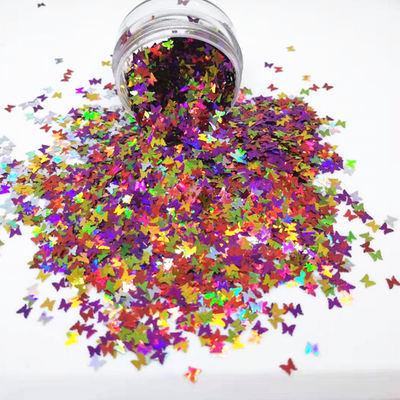 Add a Touch of Glam to Your Nails with Multi Colors Butterfly Glitter Mix Other Holiday Supplies