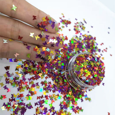 Add a Touch of Glam to Your Nails with Multi Colors Butterfly Glitter Mix Other Holiday Supplies