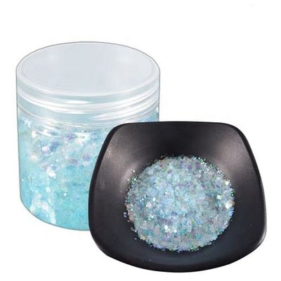 Customized Color Resin Powder 1 kg Chunky Glitter Acrylic Powder for Gel Nails at Christmas Party and Party Decorations