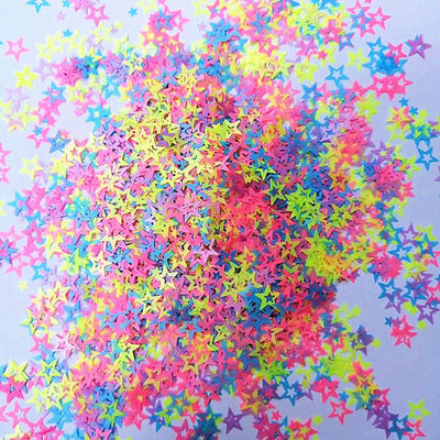 Die Cutting Printing Neon Grass Shaped Glitter The Ultimate Decoration Essential