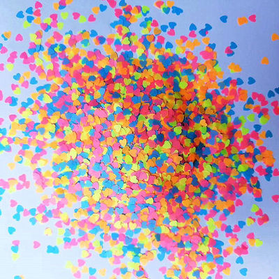 Die Cutting Printing Neon Grass Shaped Glitter The Ultimate Decoration Essential