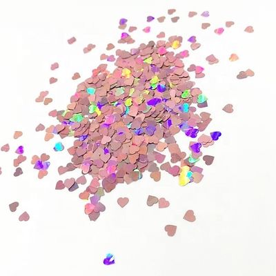 Valentine's Day Red Hearts Glitter Confetti for Wedding Decor and Other Holiday Supplies Polyester Material