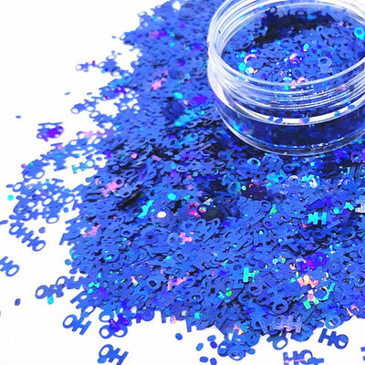 Easter-Themed 5mm Shaped HOHO Holographic Glitter in Assorted Colors