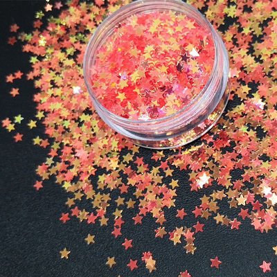 3mm Star Glitter Shape OEM for Wedding Event Concert in Stock