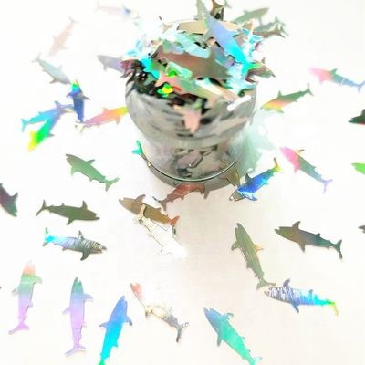 Colourful Shark Glitter Art Custom Handmade Pieces Discover Our Selection in Unique Custom Art Objects Packaged in Bags