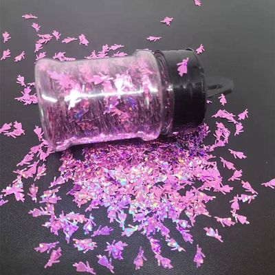Dancing Girl Glitter Shaped DIY Manual Crystal Mud Filling Nail Art Flowers PET Occasion Wedding Party Home Decoration